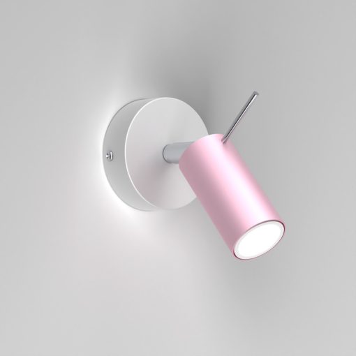 Wall lamp PRESTON PINK/WHITE 1x mini GU10