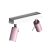 Ceiling  lamp PRESTON PINK/WHITE 2x mini GU10