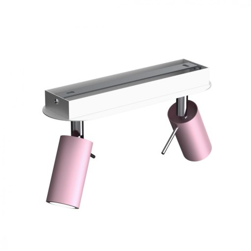 Ceiling  lamp PRESTON PINK/WHITE 2x mini GU10