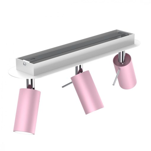 Ceiling  lamp PRESTON PINK/WHITE 3x mini GU10