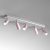 Ceiling  lamp PRESTON PINK/WHITE 5x mini GU10