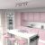 Ceiling  lamp PRESTON PINK/WHITE 5x mini GU10