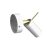 Wall lamp PRESTON GOLD/WHITE 1x mini GU10
