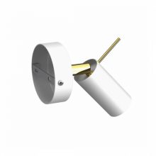 Wall lamp PRESTON GOLD/WHITE 1x mini GU10