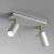 Ceiling  lamp PRESTON GOLD/WHITE 2x mini GU10