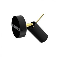 Wall lamp PRESTON GOLD/BLACK 1x mini GU10