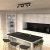 Ceiling  lamp PRESTON GOLD/BLACK 5x mini GU10