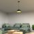Pendant lamp HARALD GOLD/GREEN 1xE27