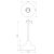 Pendant lamp HARALD GOLD/NAVY BLUE 1xE27