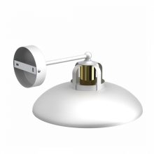 Wall lamp FELIX WHITE/GOLD 1xE27