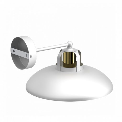 Wall lamp FELIX WHITE/GOLD 1xE27
