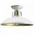 Ceiling  lamp FELIX WHITE/GOLD 1xE27