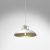 Pendant lamp FELIX WHITE/GOLD 1xE27