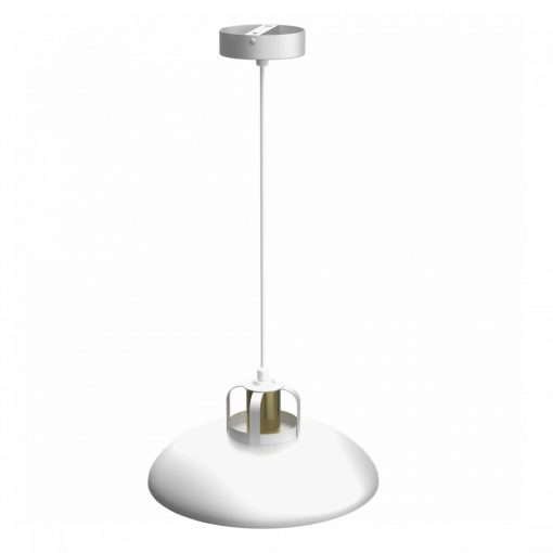 Pendant lamp FELIX WHITE/GOLD 1xE27