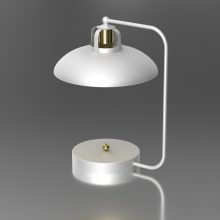 Table lamp FELIX WHITE/GOLD 1xE27