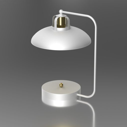 Table lamp FELIX WHITE/GOLD 1xE27