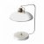 Table lamp FELIX WHITE/GOLD 1xE27