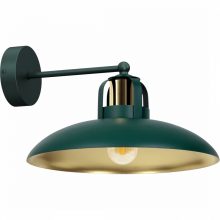 Wall lamp FELIX GREEN/GOLD 1xE27