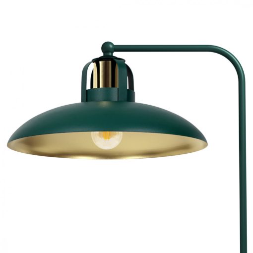 Table lamp FELIX GREEN/GOLD 1xE27