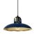 Pendant lamp FELIX NAVY BLUE/GOLD 1xE27
