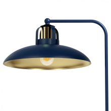 Table lamp FELIX NAVY BLUE/GOLD 1xE27