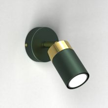 Wall lamp JOKER GREEN/GOLD 1xGU10