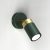 Wall lamp JOKER GREEN/GOLD 1xGU10