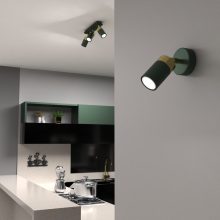 Wall lamp JOKER GREEN/GOLD 1xGU10
