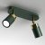 Ceiling  lamp JOKER GREEN/GOLD 2xGU10