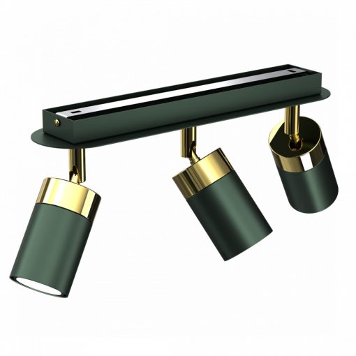 Ceiling  lamp JOKER GREEN/GOLD 3xGU10