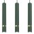 Pendant lamp JOKER GREEN/GOLD 3xGU10