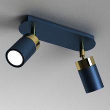 Ceiling  lamp JOKER NAVY BLUE/GOLD 2xGU10