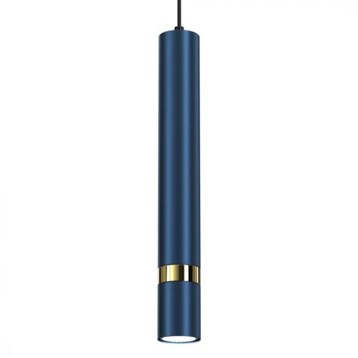 Pendant lamp JOKER NAVY BLUE/GOLD 1xGU10