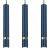 Pendant lamp JOKER NAVY BLUE/GOLD 3xGU10