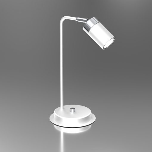 Bedside lamp JOKER WHITE/CHROME 1xGU10