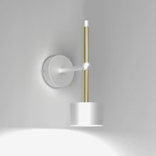 Wall lamp ARENA WHITE/GOLD 1xGX53