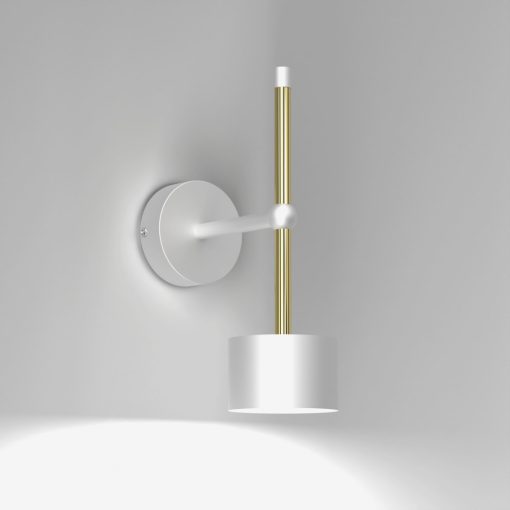 Wall lamp ARENA WHITE/GOLD 1xGX53