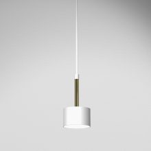Pendant lamp ARENA WHITE/GOLD 1xGX53