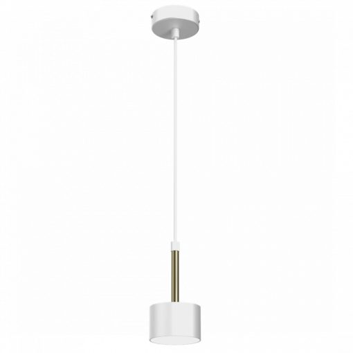 Pendant lamp ARENA WHITE/GOLD 1xGX53