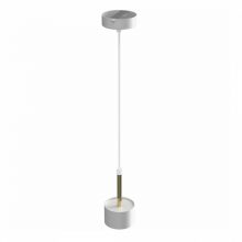 Pendant lamp ARENA WHITE/GOLD 1xGX53