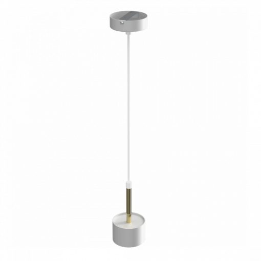 Pendant lamp ARENA WHITE/GOLD 1xGX53