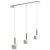 Pendant lamp ARENA WHITE/GOLD 3xGX53