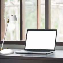 Table lamp ARENA WHITE/GOLD 1xGX53