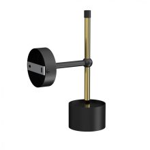 Wall lamp ARENA BLACK/GOLD 1xGX53