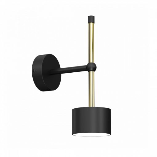 Wall lamp ARENA BLACK/GOLD 1xGX53