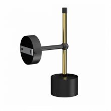 Wall lamp ARENA BLACK/GOLD 1xGX53