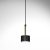 Pendant lamp ARENA BLACK/GOLD 1xGX53