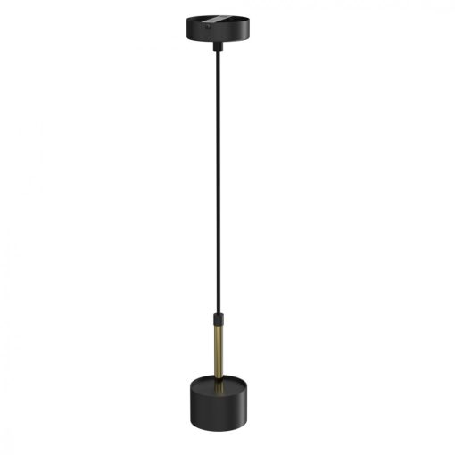 Pendant lamp ARENA BLACK/GOLD 1xGX53