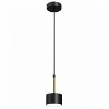 Pendant lamp ARENA BLACK/GOLD 1xGX53