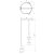 Pendant lamp ARENA BLACK/GOLD 3xGX53